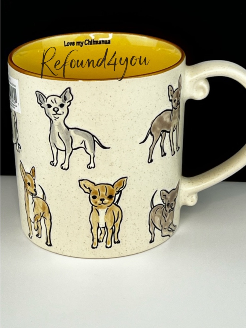 Spectrum Designz - ‘Chihuahua’ Ceramic Mug. NWT. Firm!